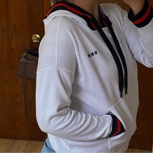 White DKNY Hoodie